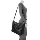 Prada Black Vitello Daino Tote Handbags Prada