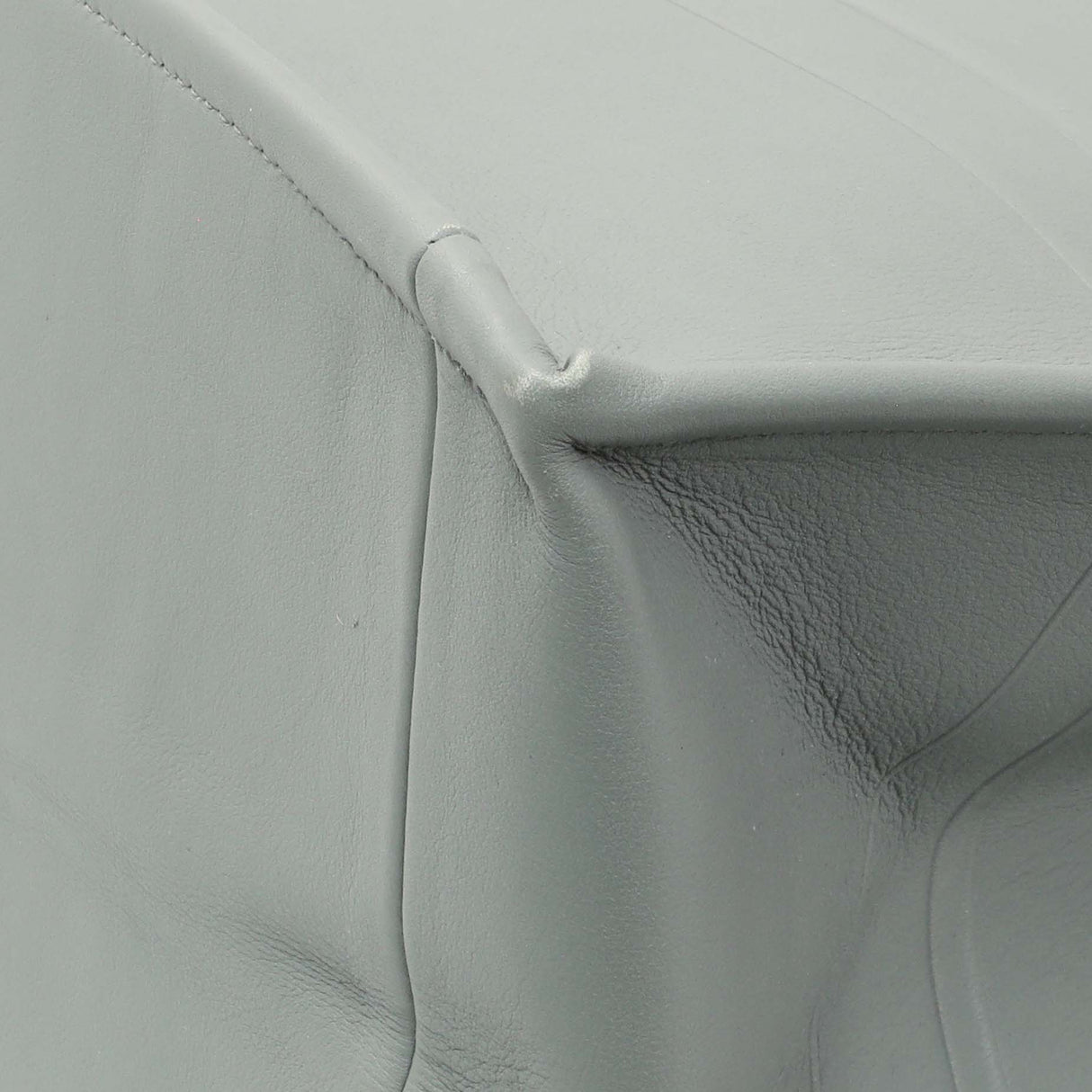 Christian Dior Grey Calfskin Embossed Medium Book Tote