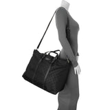 Gucci Black Nylon Monogram Tote Handbags Gucci