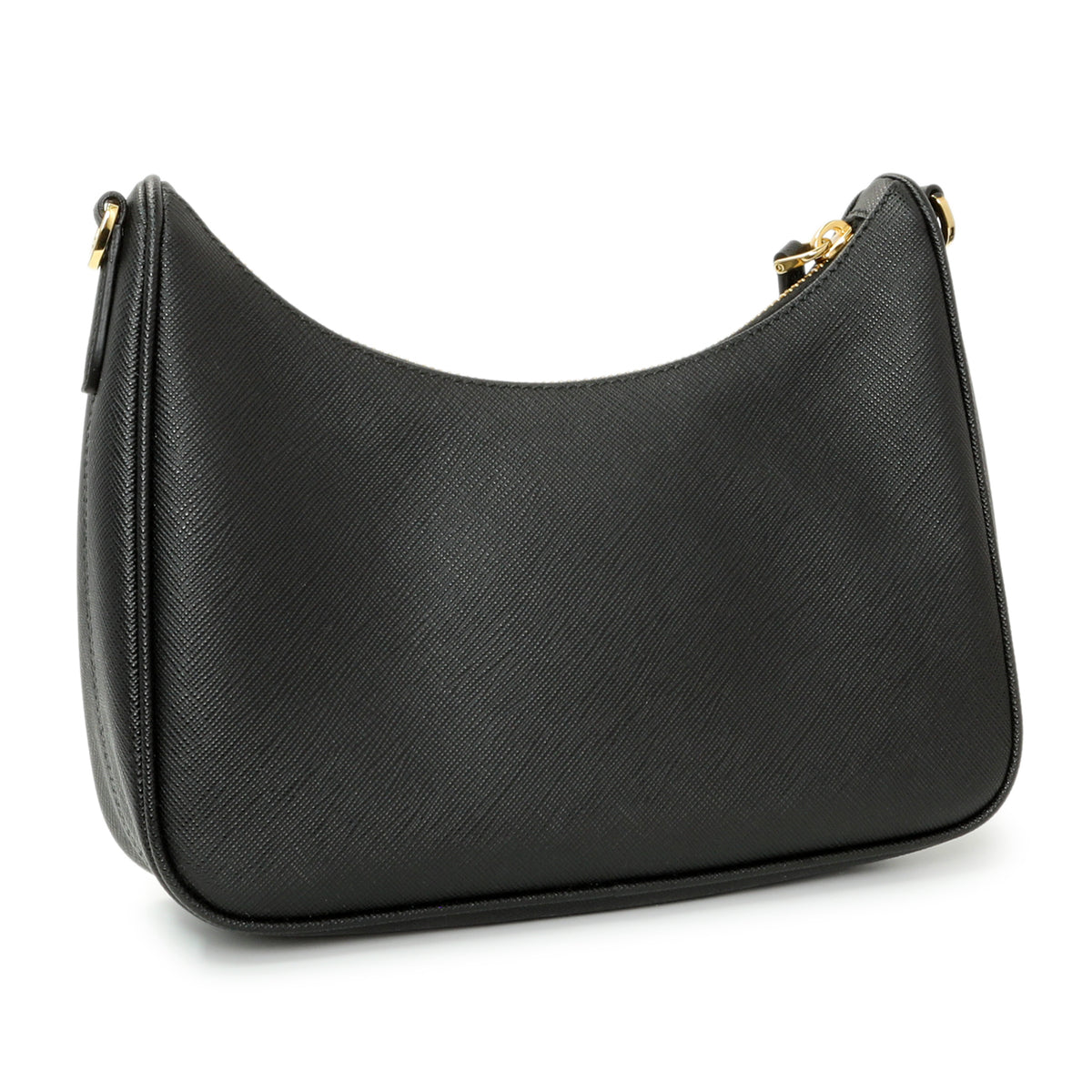 Prada Black Saffiano Re-Edition 2005 Shoulder Bag Handbags Prada