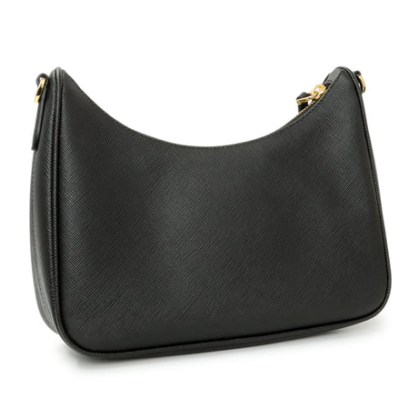 Prada Black Saffiano Re-Edition 2005 Shoulder Bag Handbags Prada