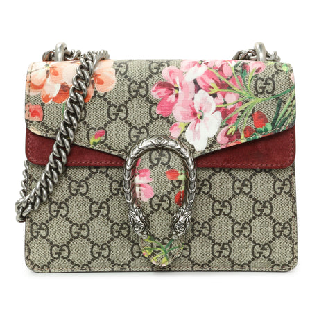 Gucci GG Supreme Monogram Blooms Mini Dionysus Shoulder Bag Handbags Gucci