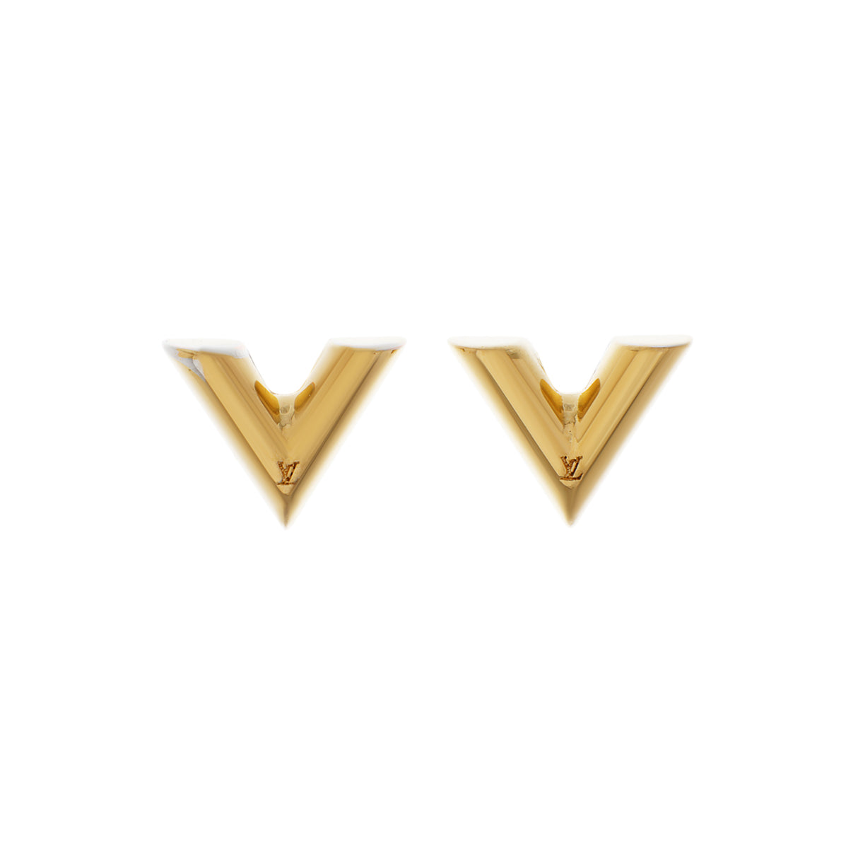 Louis Vuitton Essential V Stud Earrings