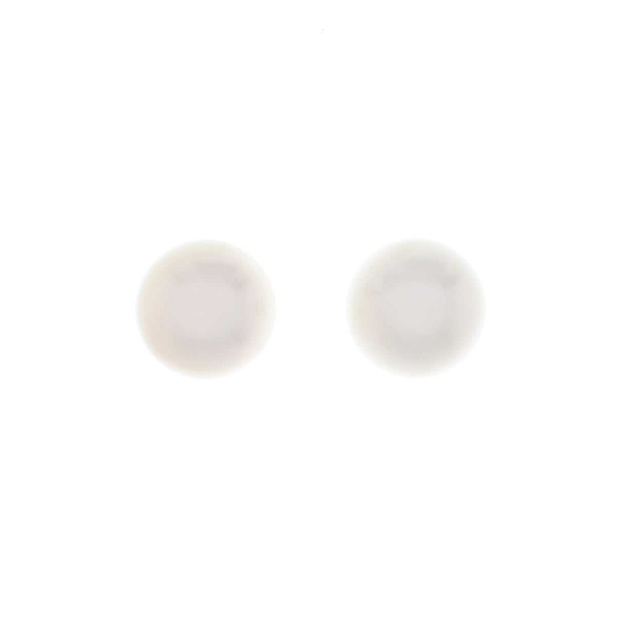 Tiffany & Co. 18K White Gold Signature Pearl Earrings