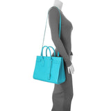 Saint Laurent Blue Calfskin Small Sac De Jour Handbags Saint Laurent