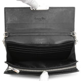 Christian Dior Black Patent Cannage Miss Dior Chain Wallet Handbags Christian Dior