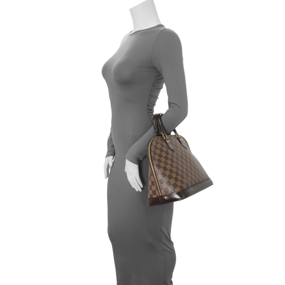 Louis Vuitton Damier Ebene Alma PM Handbags Louis Vuitton