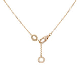 Bulgari 18K Rose Gold Mother of Pearl Diamond Divas’ Dream Necklace Designer Jewellery Chanel
