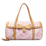 Louis Vuitton Cherry Blossom Canvas Papillon Bowler Handbags Louis Vuitton