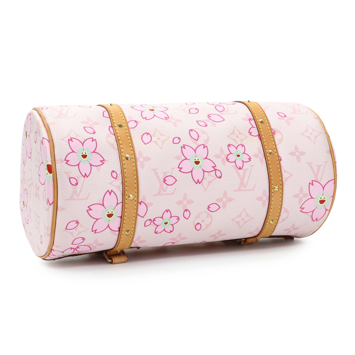 Louis Vuitton Cherry Blossom Canvas Papillon Bowler Handbags Louis Vuitton