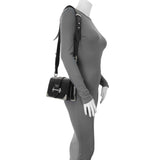 Prada Black City Calf Saffiano Cahier Bag Handbags Prada