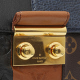 Louis Vuitton Marine Monogram Blocks Pochette Plate Clutch Handbags Louis Vuitton