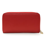 Salvatore Ferragamo Red Calfskin Continental Wallet Accessories Salvatore Ferragamo