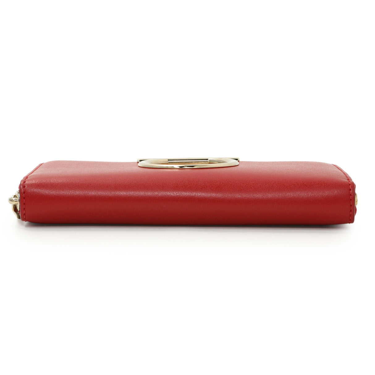 Salvatore Ferragamo Red Calfskin Continental Wallet Accessories Salvatore Ferragamo
