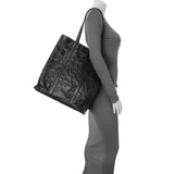 Prada Black Nappa Antique Tote Handbags Prada