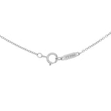 Tiffany & Co. Platinum 0.46 Carat Medium Victoria Pendant Necklace Designer Jewellery Tiffany and Co