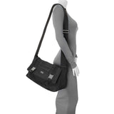 Gucci Black Nylon Messenger Crossbody Shoulder Bag Handbags Gucci