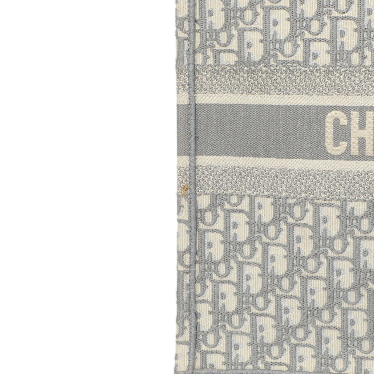 Christian Dior Grey Oblique Large Book Tote
