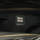 Miu Miu Black Patent Beau Top Handle Bag Handbags Miu Miu