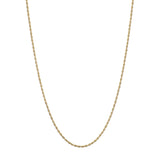 10K Yellow Gold Rope Chain Fine Jewellery Modaselle