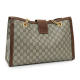 Gucci GG Supreme Monogram Medium Padlock Tote Handbags Gucci