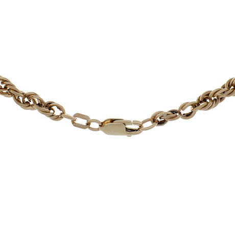 10K Yellow Gold Rope Chain Fine Jewellery Modaselle