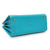 Saint Laurent Blue Calfskin Small Sac De Jour Handbags Saint Laurent