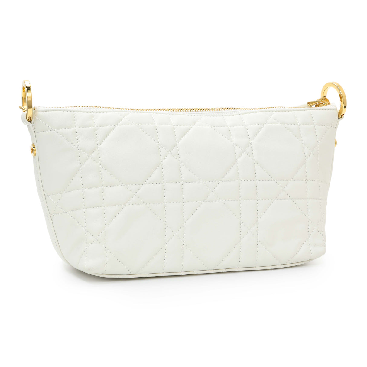 Christian Dior Latte Macrocannage Lambskin Diorstar Hobo Bag With Chain Handbags Christian Dior