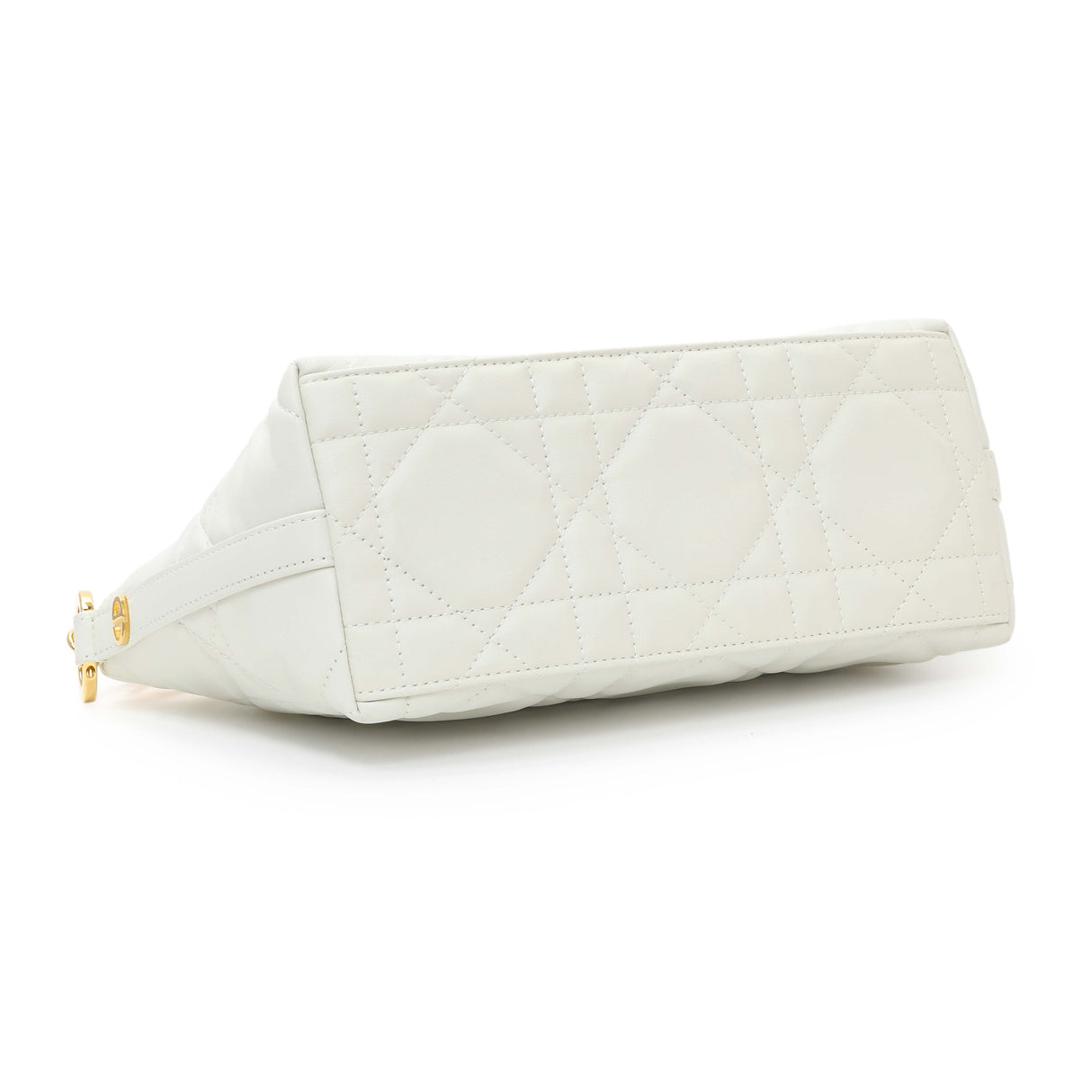 Christian Dior Latte Macrocannage Lambskin Diorstar Hobo Bag With Chain Handbags Christian Dior