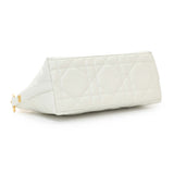 Christian Dior Latte Macrocannage Lambskin Diorstar Hobo Bag With Chain Handbags Christian Dior