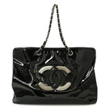 Chanel Black Vinyl Lipstick XLTote Handbags Chanel