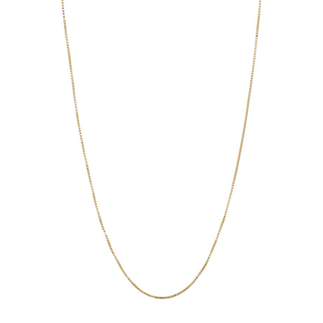 10k Yellow Gold Box Chain Fine Jewellery Modaselle