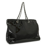 Chanel Black Vinyl Lipstick XLTote Handbags Chanel