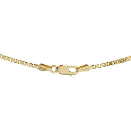 10k Yellow Gold Box Chain Fine Jewellery Modaselle