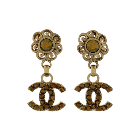 Chanel CC Drop Earrings Designer Jewellery Chanel