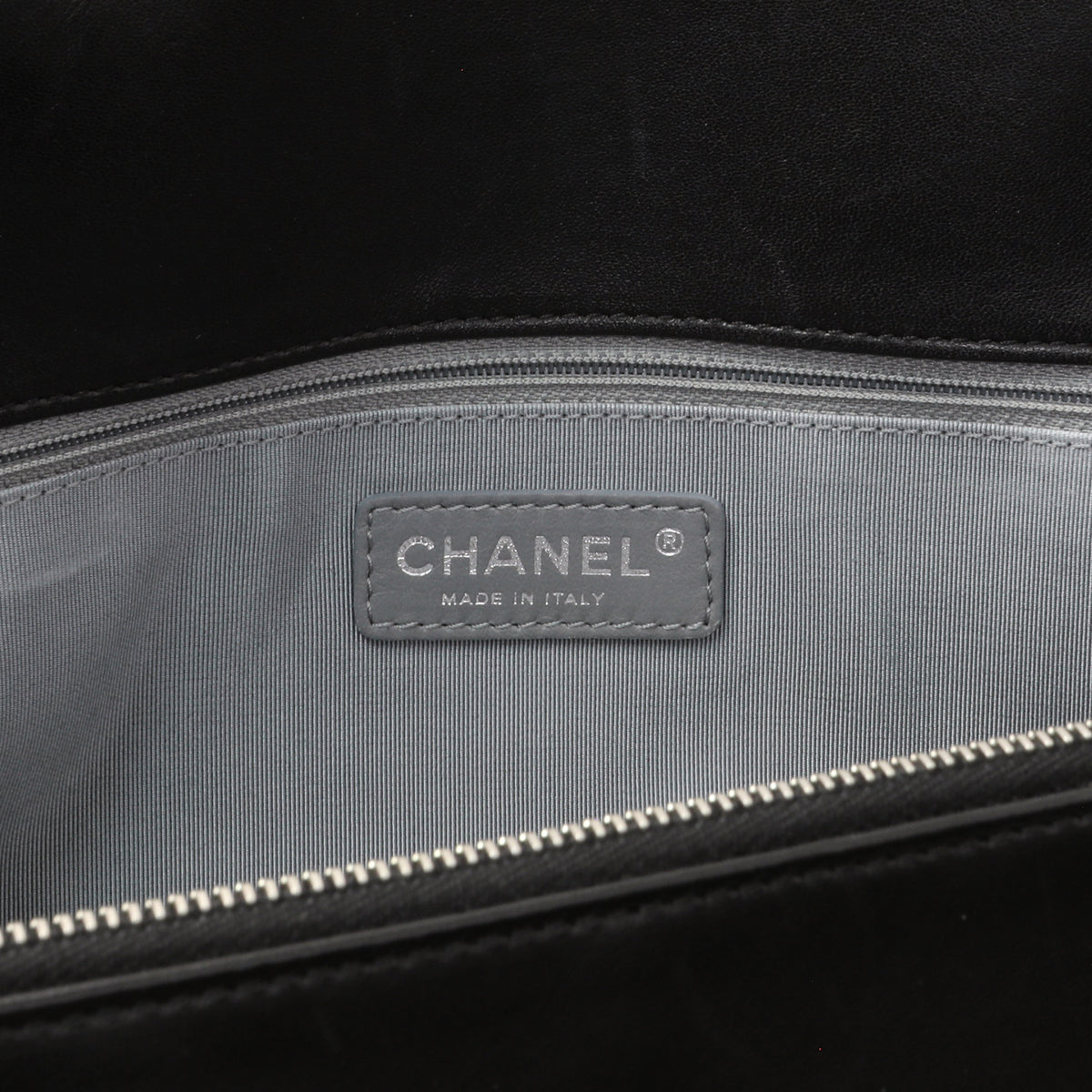 Chanel Black Vinyl Lipstick XLTote Handbags Chanel