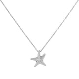 Tiffany & Co. Sterling Silver Elsa Peretti Starfish Pendant Designer Jewellery Tiffany and Co