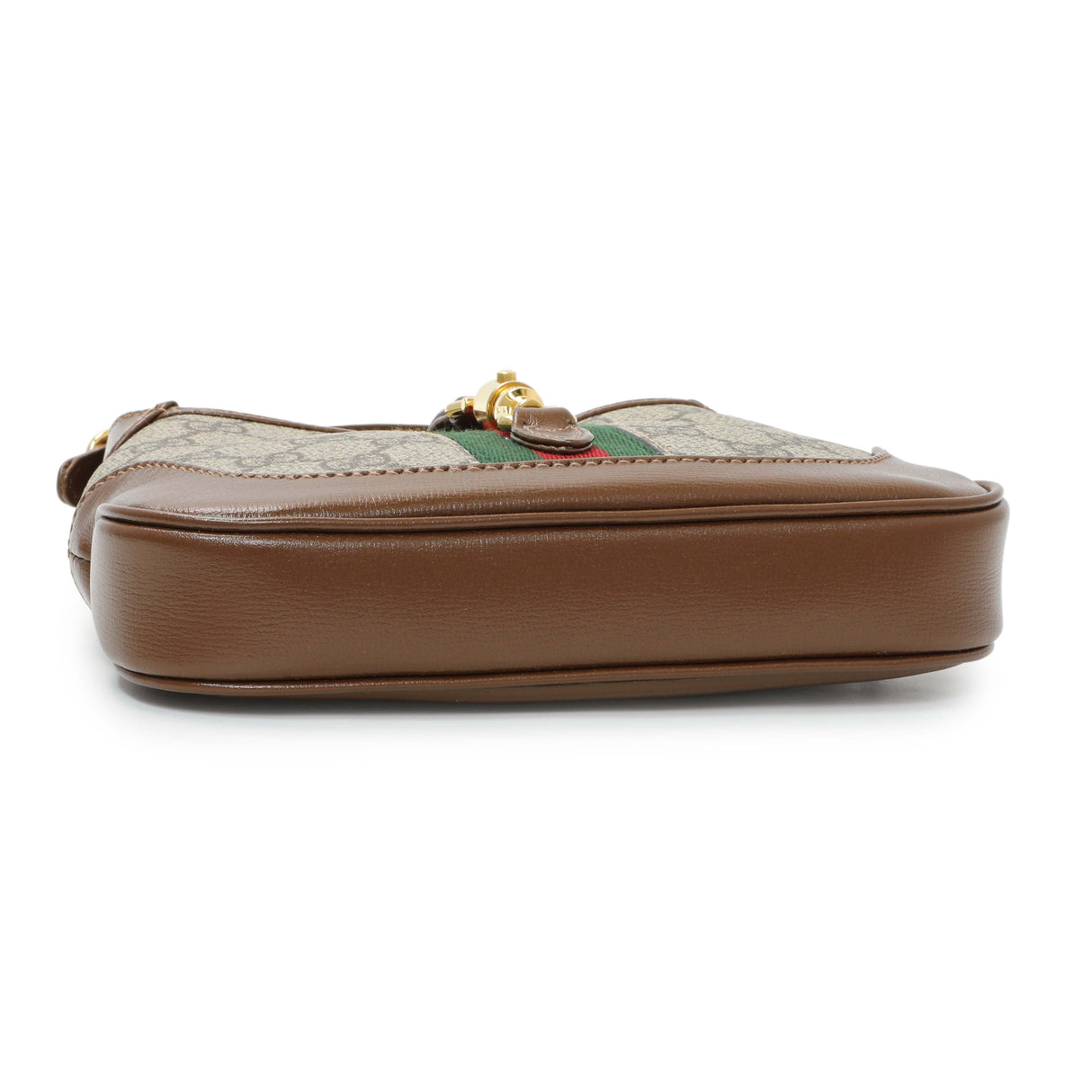 Gucci Beige Ebony Brown Sugar GG Supreme Monogram Azalea Calfskin Web Mini Jackie 1961 Hobo Handbags Modaselle
