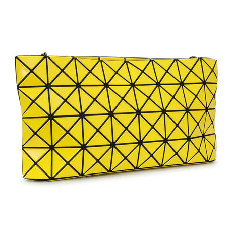 Bao Bao Issey Miyake Yellow PVC Clutch Handbags Bao Bao Issey Miyake