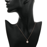 Bulgari 18K Rose Gold Mother of Pearl Bvlgari Bvlgari Pendant Necklace Designer Jewellery Bulgari