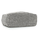 Alexander Wang Black Silver Mesh Crystal Rhinestone Mini Heiress Pouch Handbags Alexander Wang