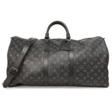 Louis Vuitton Monogram Eclipse  Keepall  Bandouliere 55