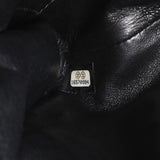 Chanel Black Quilted Caviar Clutch With Chain Flap