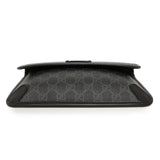 Gucci Black GG Supreme Monogram Belt Bag