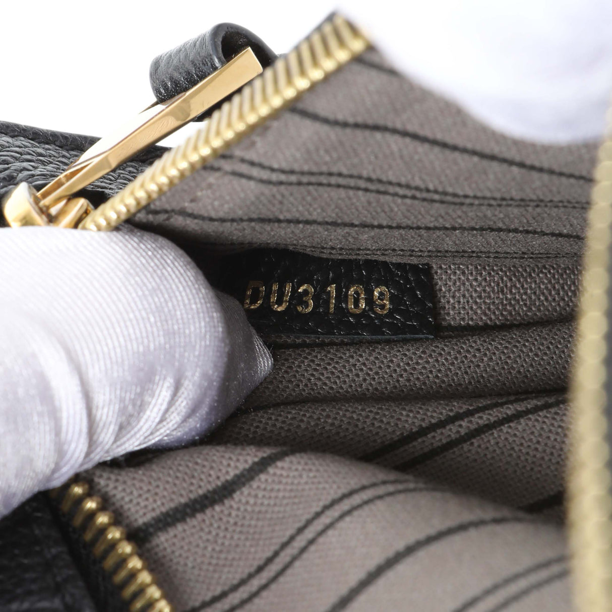 Louis Vuitton Black Empreinte Pochette Metis