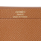 Hermes Gold Epsom Bearn Card Holder Wallet Accessories Hermes