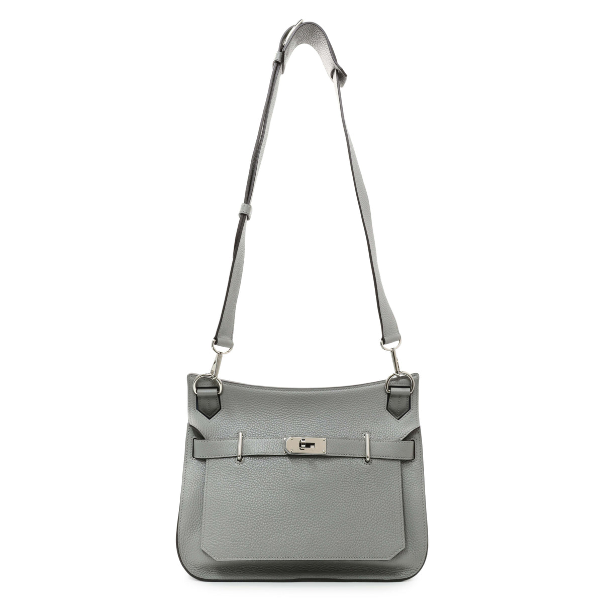 Hermes Gris Mouette Clemence Jypsiere 31 Handbags Hermes