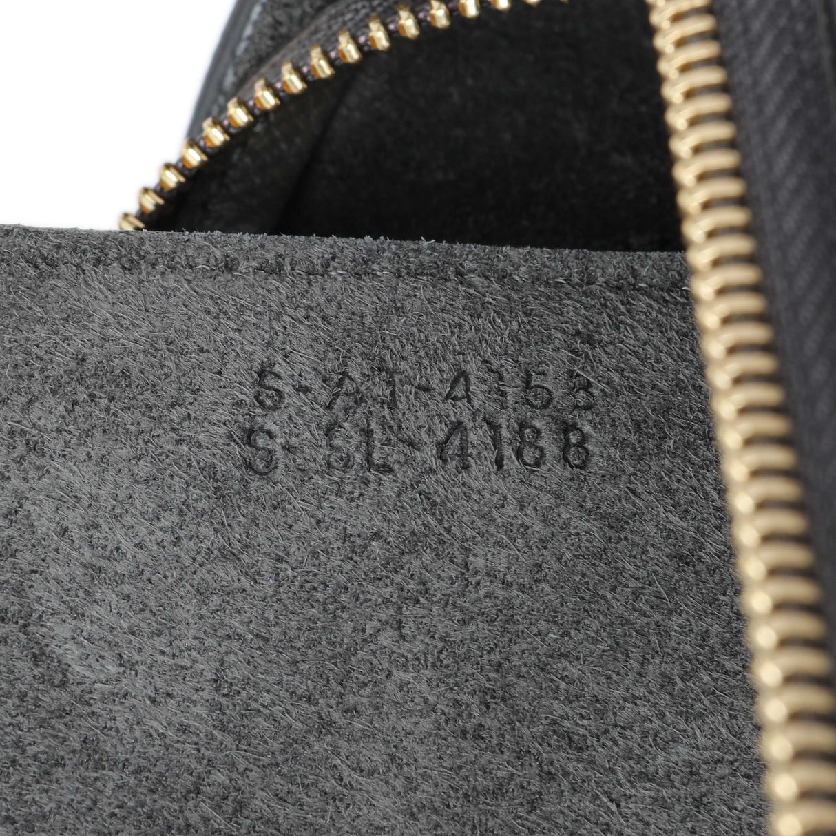 Celine Grey Grained Calfskin Micro Belt Bag