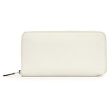 Hermes New White Evercolor Silk'in Long Wallet