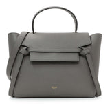 Celine Grey Grained Calfskin Micro Belt Bag